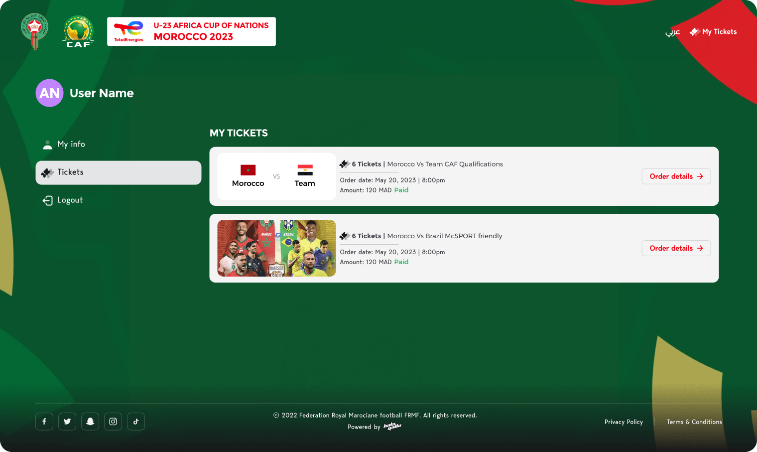 Africa Cup of Nations - Morocco 2023