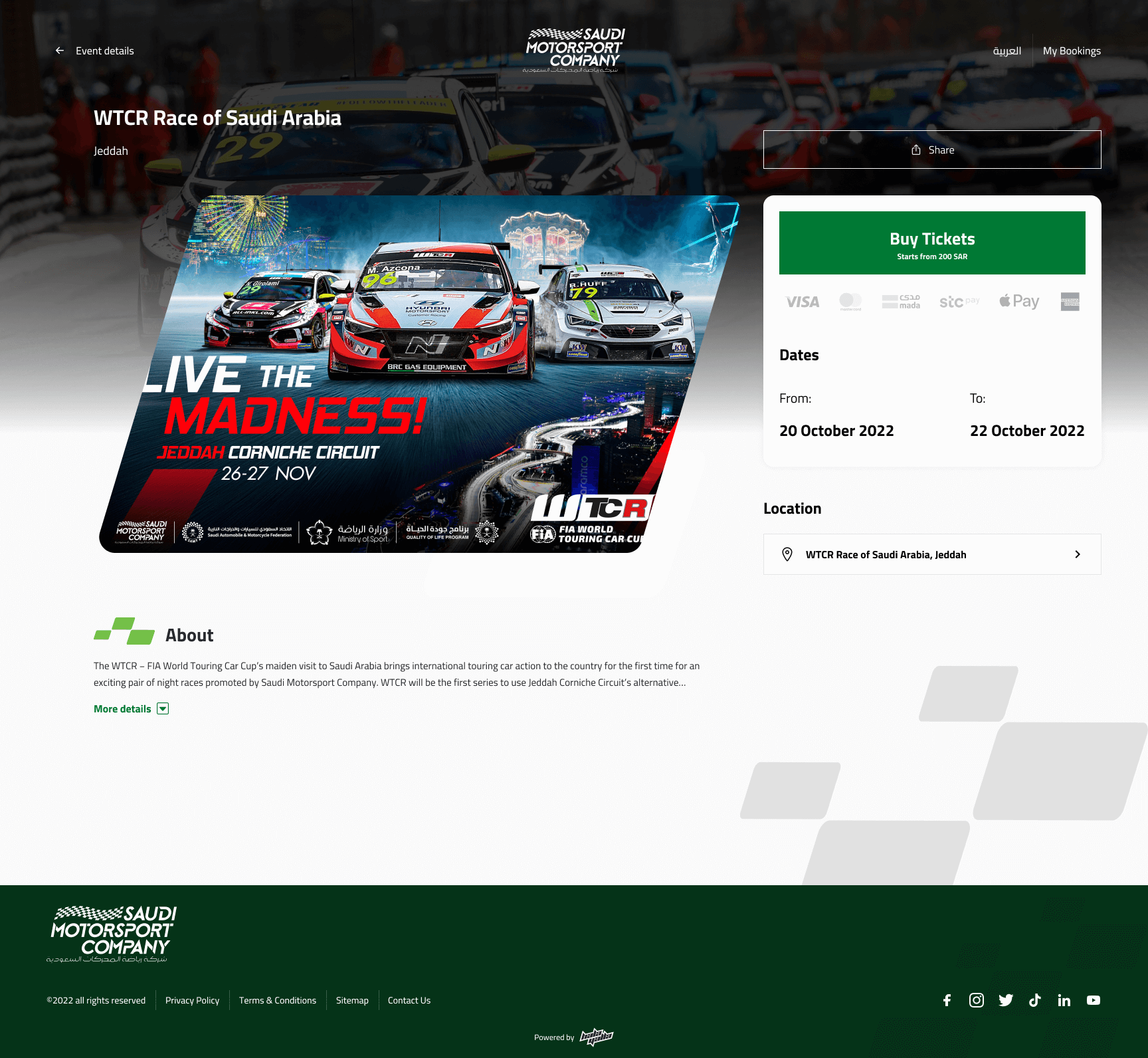 Saudi MotorSports WTCR Race